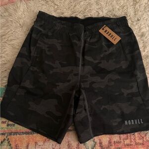 NOBULL Men's Dark Camo Athletic Shorts